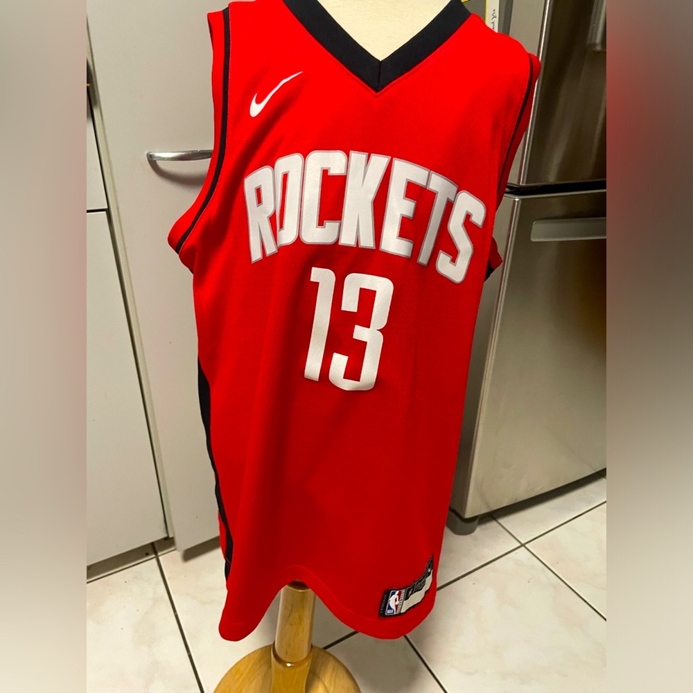 Rockets boys Harden jersey size medium